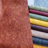 50x135cm PU Embossed Flower Faux Leather Fabric Soft Retro Style Synthetic Leather for Home Upholstery Bags Sewing Crafts