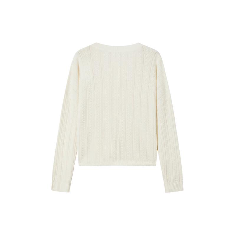 Elva' Island Women's Wool Pullover Sweater