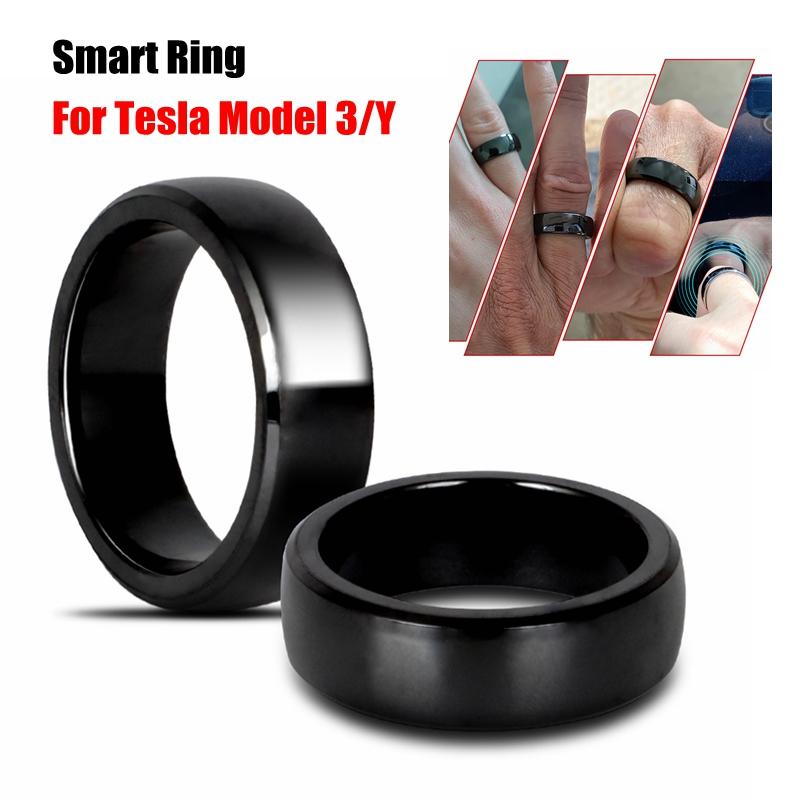 -2023 Для автомобиля Tesla Smart Finger Key Model 3 Y Смарт-брелок для ключей Замените брелок для ключей, сделанный с оригинальными чипами, аксессуары