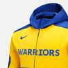 Nike Куртка Dri-Fit NBA Golden State Warriors Quick-Dry с капюшоном и длинным рукавом Мужская куртка Светло-голубой Амарилло-желтый FV1524-495