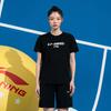 Коллекция настольного тенниса Li Ning Повседневная спортивная одежда Унисекс Черный ATSV605-1+AKSU789-3