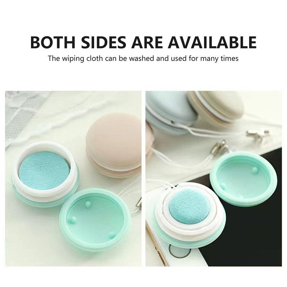 Мини-макарон в форме экрана телефона, протирка экрана, ткань для чистки линз, инструменты для чистки зеркальных фотокамер