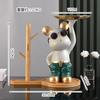 Bear Tray Bear Sculpture Piggy Bank Violent Bear Statue Resin Ornament Desktop Accessories Kids Gift Living Room Home Decor