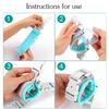 Toddler Harness Leash, 2-in-1 Anti Lost Leash with Safety Lock Adjustable Wrist Link, 6.6ft Rein for Kids 1-3 Years, Baby Security Harness
