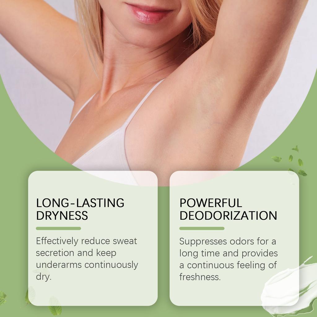 Body Odor Underarm Sweat Deodor Paste For Man And Woman Armpit Odor And Sweaty Lasting Aroma Skin Care
