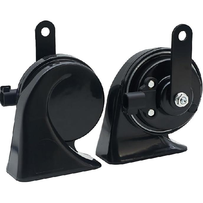 Car Horn Kit For Ford Chevrolet Tesla Jeep Ram GMC,12V Loud Waterproof Auto Horn, High Low Dual Tone 126Decibel, Replacement For Ford (1 Connector)
