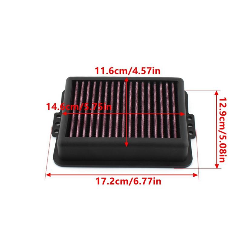 Ac29-High Flow Air Filter For BMW F750GS F850GS F900R F900XR Motorcycle Air Intake Filter Accessories