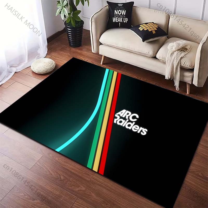 Ковер с узором Arc R-aiders для любителей игр, для гостиной, спальни, дивана, домашнего декора, нескользящий коврик, роскошный подарок