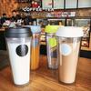 320/420ml Transparent Coffee Tea Cup Heat Resistant Juice Beverage Drink Mug