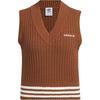 Originals FW24 Knit Vest Women Vests Dark-Brown JD5802