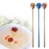 Eco-friendly Stainless Steel Kitchen Supplies Stir Spoon Tableware Ice Cream Spoons Coffee Scoop