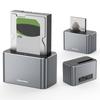 Док-станция для жесткого диска SAS/SATA, один отсек, USB 3.0, корпус для жесткого диска SATA для 2,5/3,5-дюймовых HDD/SSD SATA/SAS