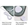 Electric Heating Pad Waterproof Keep Warm Plush Practical Winter Electric Heating Pad Thermal Therapy Blanket for Household