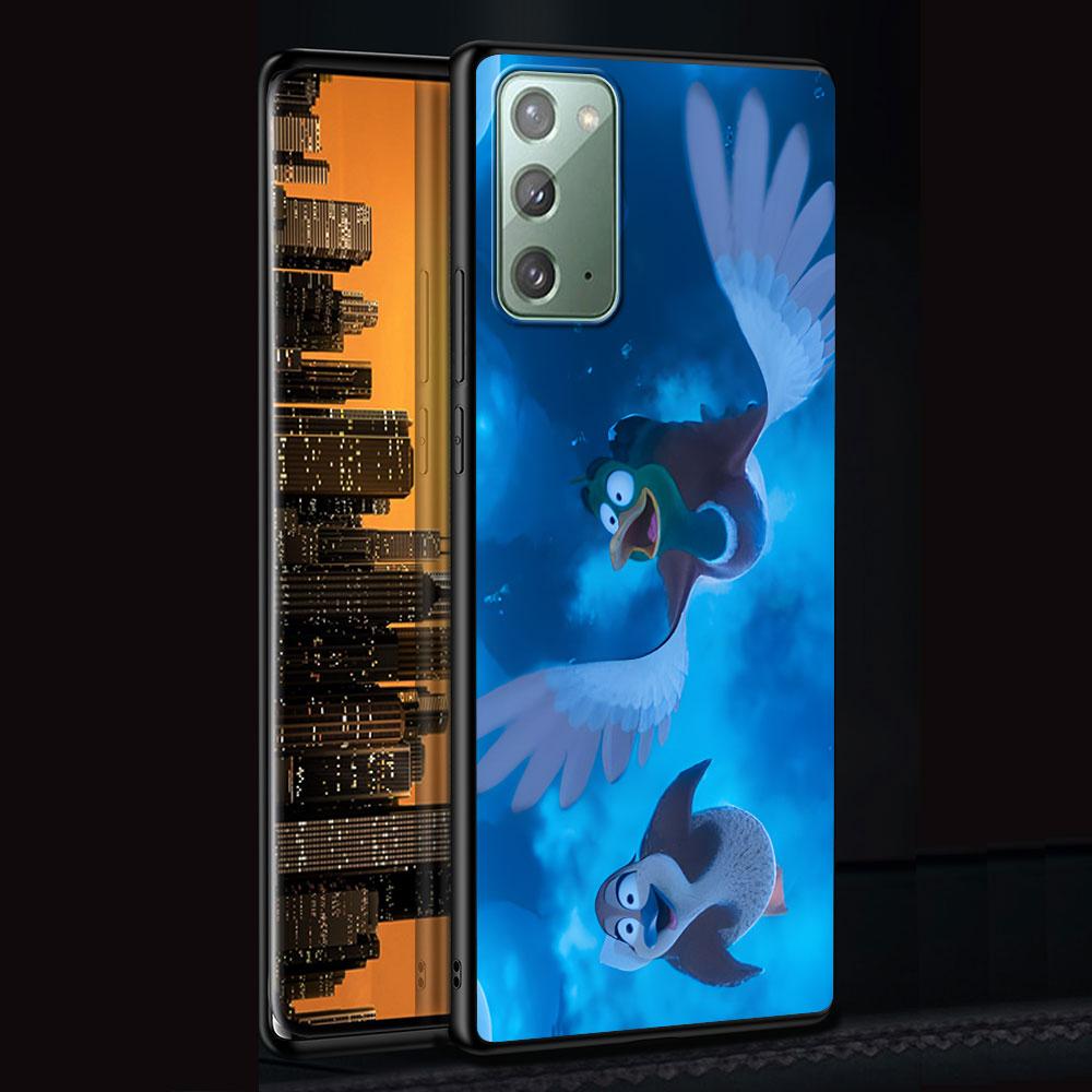 Чехол с мультяшным рисунком «МИГРАЦИЯ» для Samsung Galaxy Note 20 Ultra 8 10 Lite 9, чехол для телефона из ТПУ Note 10 Plus, черный мягкий чехол Funda Capa