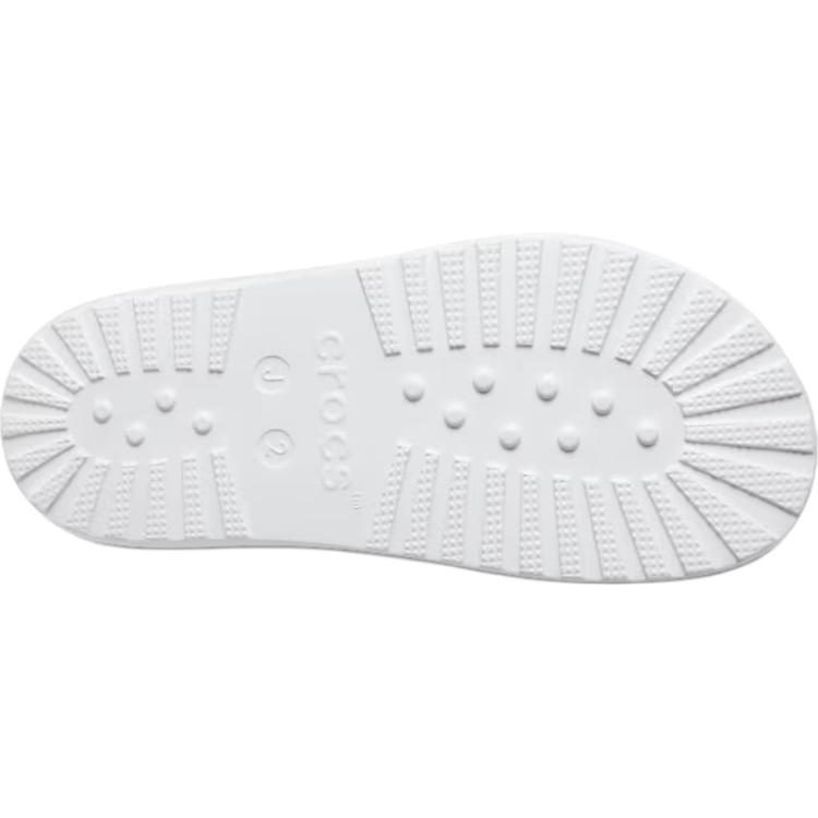 Crocs Классические сандалии для рыбака, нескользящие, износостойкие, с низким верхом, детские, белые
