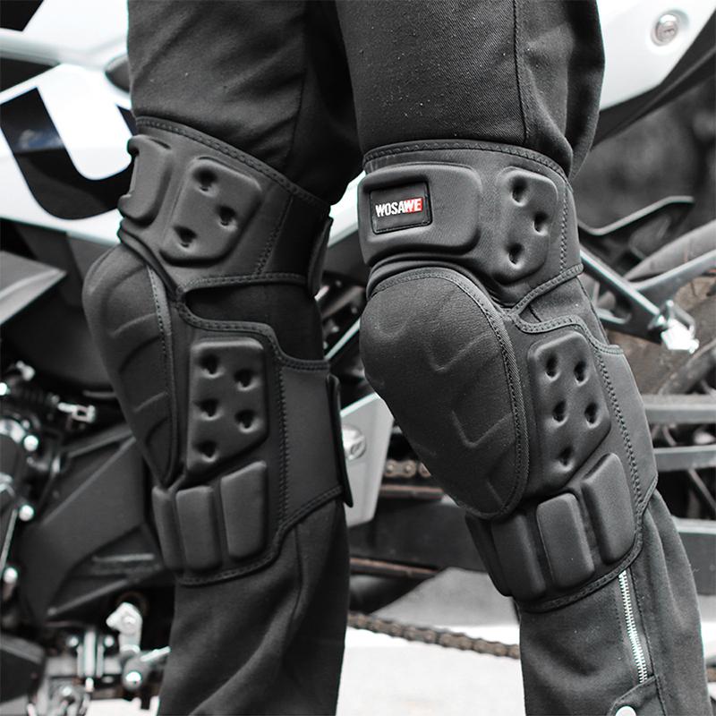WOSAWE Профессиональное защитное снаряжение для мотоциклов, защита груди, бронежилет для мотокросса, наколенники и налокотники