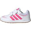 Tensaurs Switch Cf Soft Comfortable Durable Low Top Casual Shoes Kids Casual Shoes White Pulse-Magenta Blessing-Pink JI1052