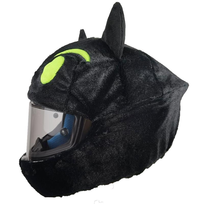Чехол для мотоциклетного шлема, забавный мультяшный плюшевый шлем, защитный шлем, полнолицевой чехол, кровавые шлемы с кроликами, реквизит для вечеринки на Хэллоуин