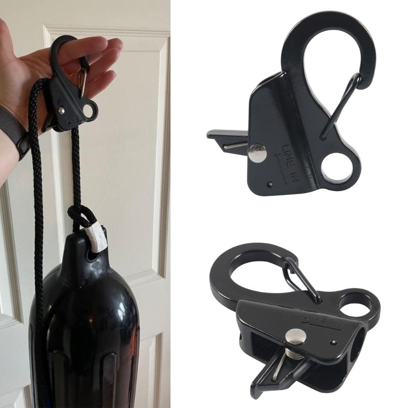 Easy to Use Stainless Steel Boat Fenders Snap Fastener Clip Suitable for Fast Docking and Secure Mooring Easy Anchoring