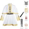 Anime Frieren At The Funeral Frieren Cosplay Costume Fancy Dress  Coat Skirt Belt Earrings Outfits For Women Halloween