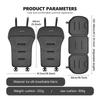 dnsh2 For Mitsubishi Car Seat Cover Ice Silk Seat Waist Cushion Covers Auto Seats Protection Pad Outlander Pajero Sport Lancer EX ASX