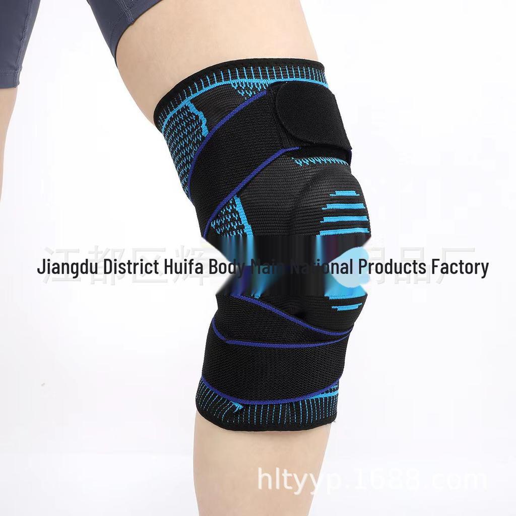 Спортивный наколенник Huili: Профессиональная защита суставов для баскетбола, футбола, бега и фитнеса.
