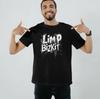 Черная футболка Limp Bizkit I Легкий полиэстер I Короткий рукав I Рэп Ну-метал футболка