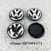 VW 4pcs 56MM 60MM 65MM Car Wheel Center for Volkswagen VW GTI ABT Golf 5 6 Polo Passat Tiguan CC Bettle Touran Scirocco Sharan SR32 zs5