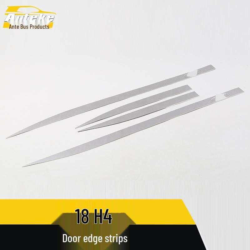 Compatible with 18 Models - H4 Door Edge Protective Trim and Bumper Decoration Accessory