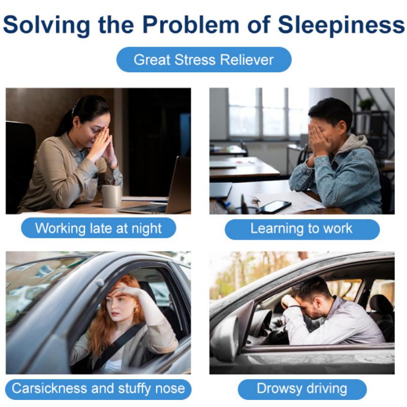 Назальный аспиратор Охлаждающее масло для носа Освежающее эфирное масло мяты Выход Назальный стик для очистки носа