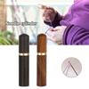 DIY Sewing Needles Holder Hand Sewing Needles Case Leather Knitting Embroidery Mending Needles Container for Home Tools