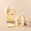 Керамическая Кружка для Хлеба Милая Чашка для Молока Чашка для Молока Общежитие Чашка для Питьевой Воды Кружка Высокий Внешний Вид