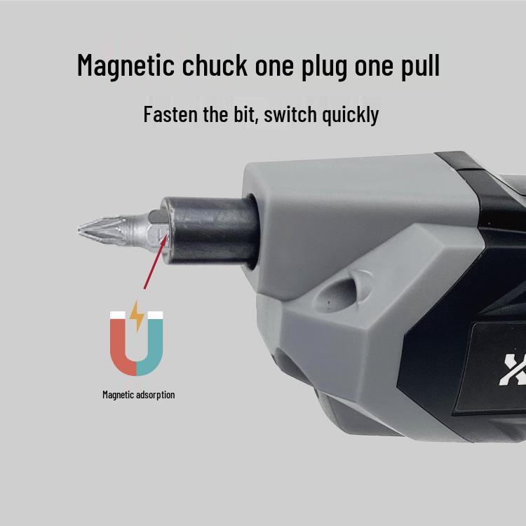 XPOWER Rechargeable Forward/Reverse Electric Drill & Screwdriver for Household Repair