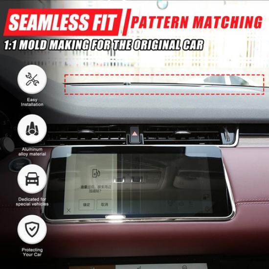 Стальная Декоративная Накладка на Окно Панели Приборов, Вентиляционное Отверстие Кондиционера, Пылезащитная Крышка для Land Rover Evoque 20-24