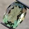Best For Ring And Necklace Making Peridot Shade Long Cushion Cut Glass Stone, 9.50 Carat Glass Stone, Loose Glass Stone, 15x12x8 MM Size.