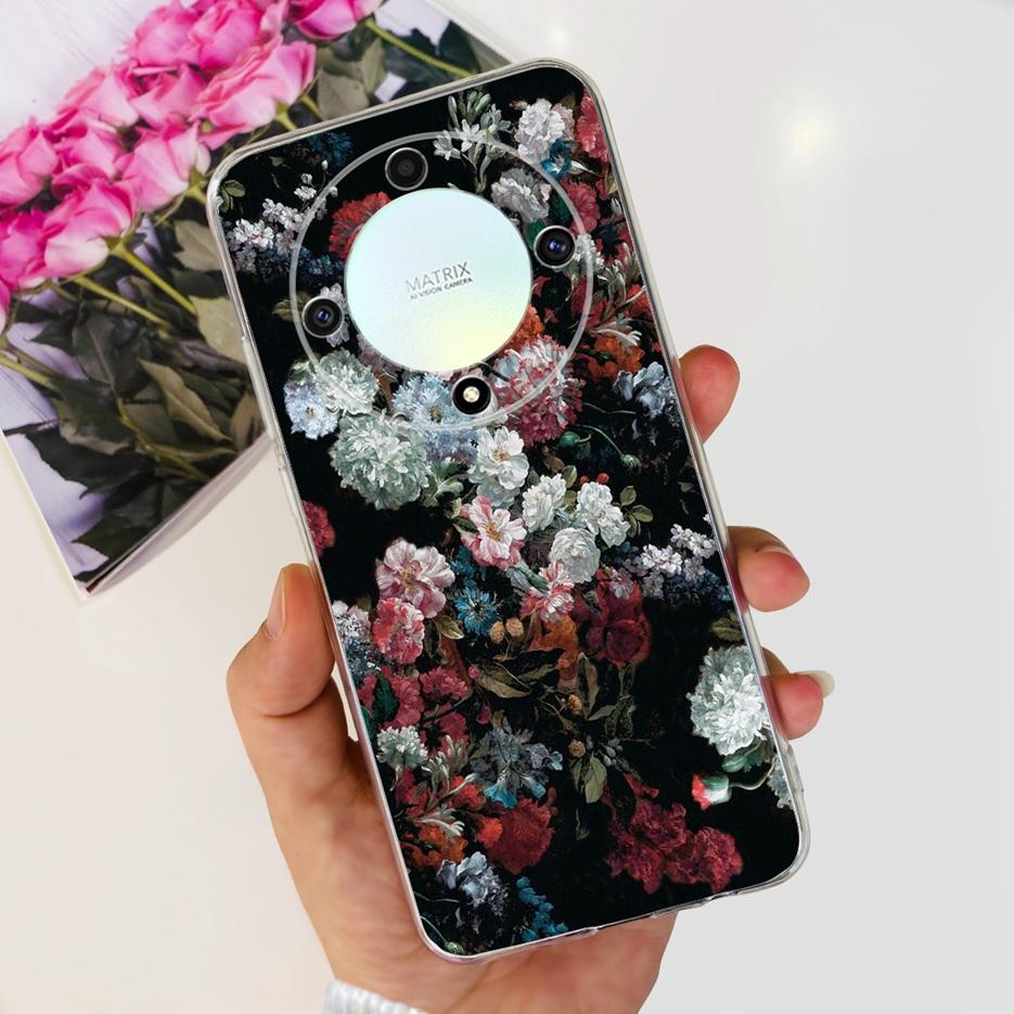 Чехол для Honor X9b Magic6 Lite Популярный Роскошный Расписной Чехол Мягкий Силиконовый Чехол для Телефона Для Honor Magic 6 Lite HonorX9b Fundas Capa