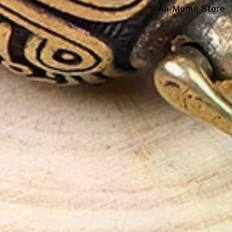 1 шт. Латунный Колокольчик-Капля Китайский Талисман Удачи Звоночек Для Браслета и Браслета на Лодыжку