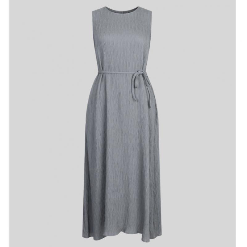 Shop Women Loose Fit Strap Sleeveless Long Dress Fwb Wdr A0206