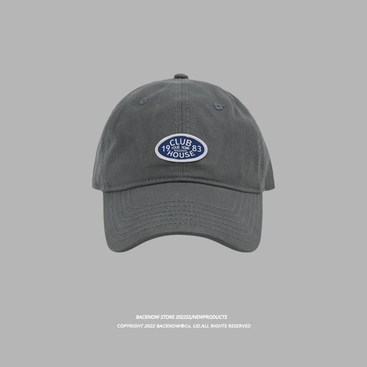 Шапка на маленький обхват головы мужская оригинальная самодельная трендовая брендовая бейсболка для маленькой головы простая и модная кепка, делающая лицо маленьким, женская