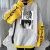 Свитшот аниме Death Note Light Yagami And L Lawliet Print Hooded Men Women Trend Hoodies Casual Streetwear Harajuku Pullover