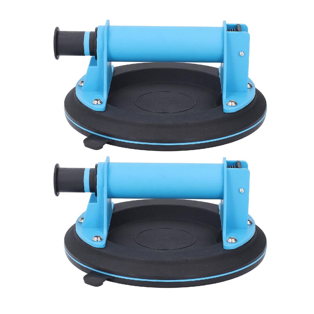 Glass Suction Cup, 8 Inch Vacuum Suction Cup Glass Lifter Vacuum Pump, 440 Lbs Load Capacity for Glass Lifter for Curved and Flat s wit