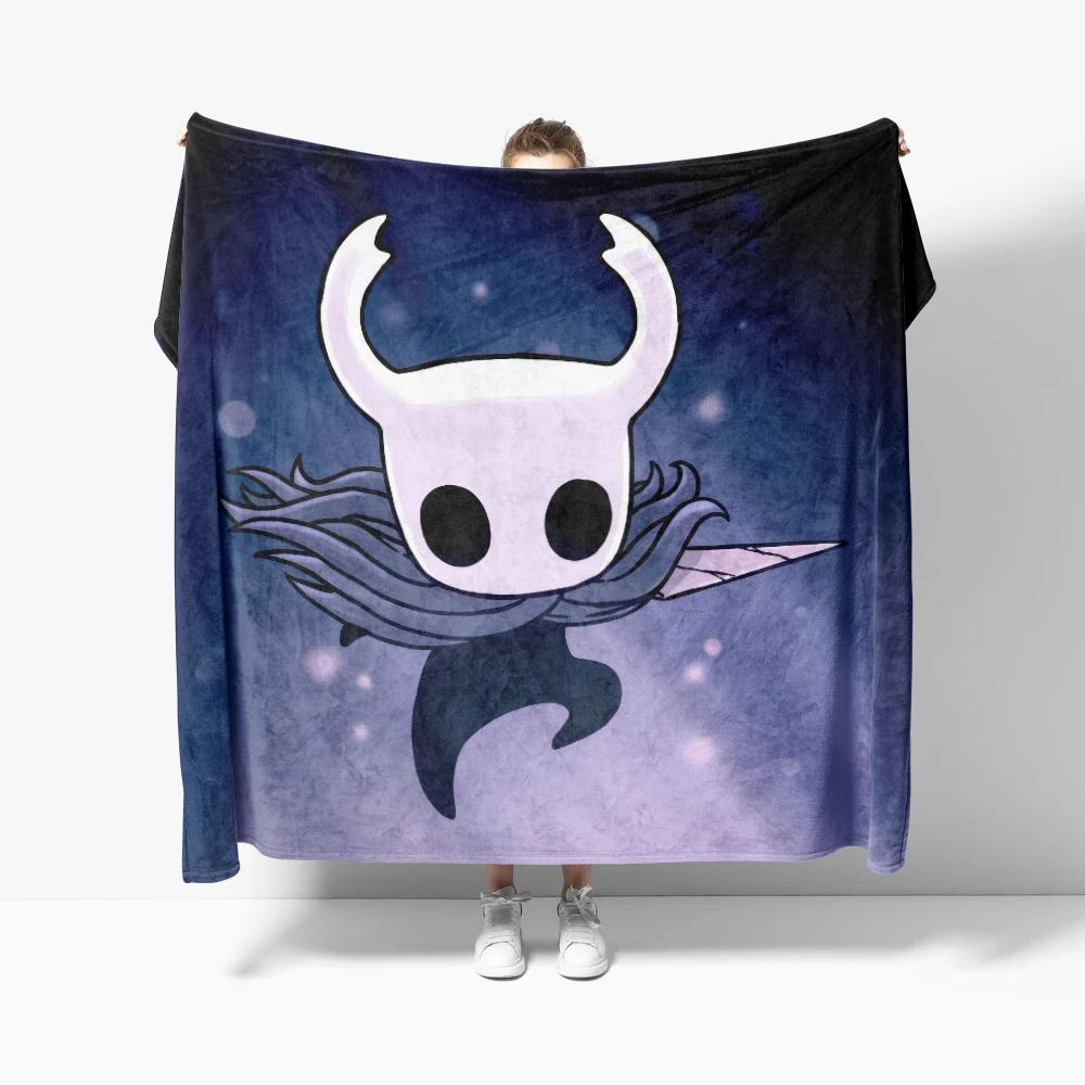 Плед-карта Hollow Knight Игровая карта Мягкий теплый фланелевый плед для кровати гостиной домашнего дивана Декор