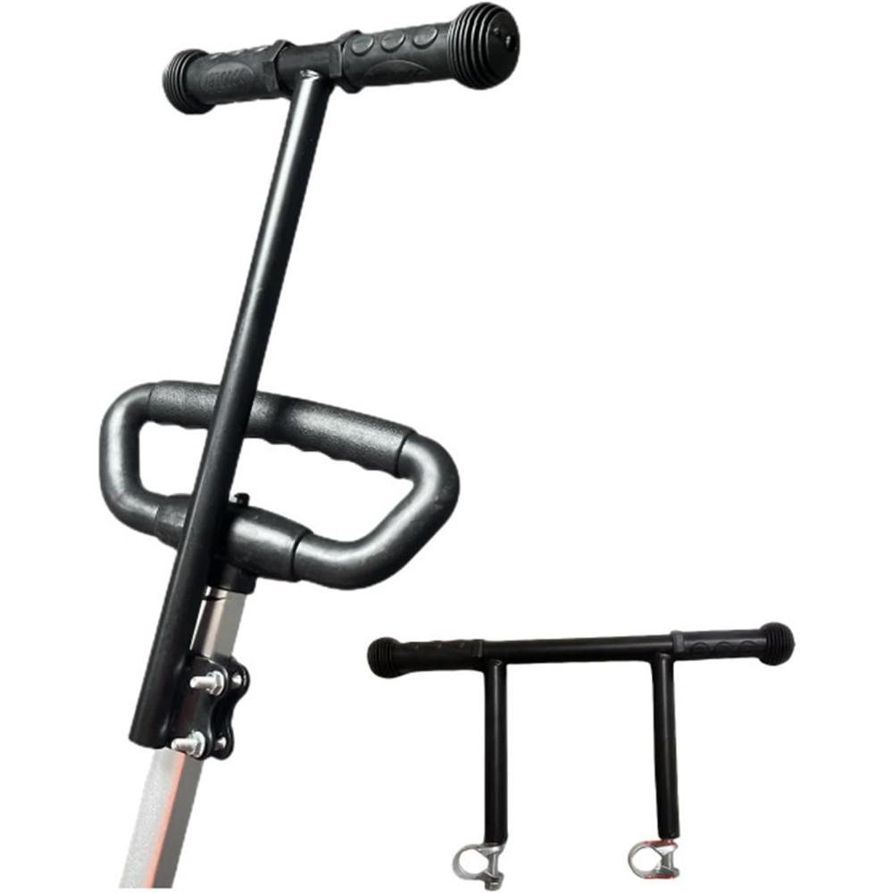 Wheelchair Handle Extenders, Adjustable Stroller Extension Rack Bike Handlebar Extender Easy to Use Ergonomic Design(Fits 45mm Inner Dia)