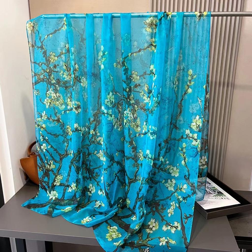 Scarf for Women New Spring and Autumn Big Scarf Fashionable and Versatile Warm Scarf Fashionable Sunscreen Shawl for Mother