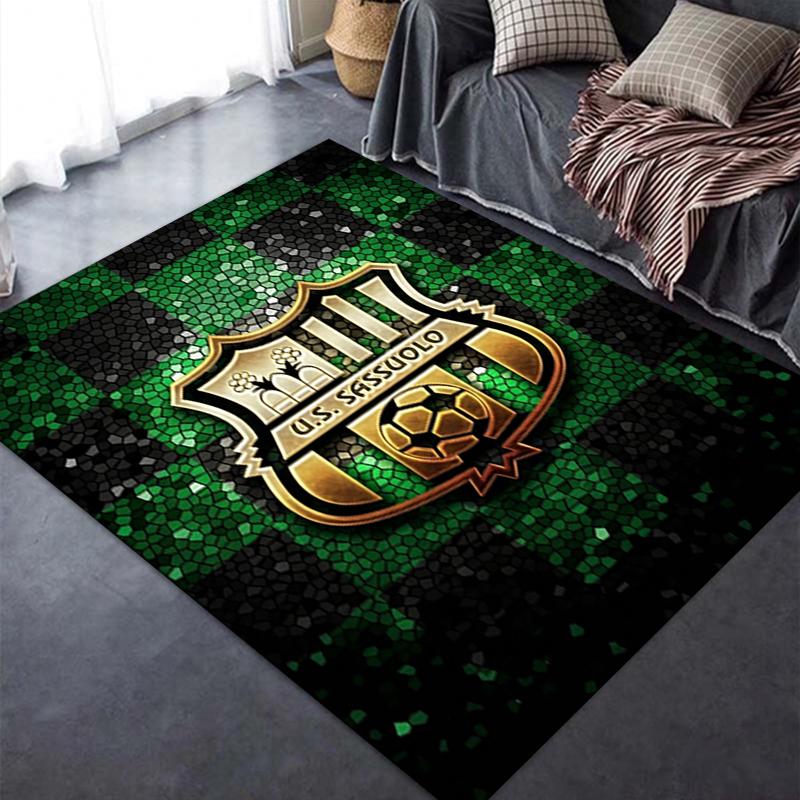 Unione Sportiva Sassuolo Calcio Carpet Rug for Living Room Bedroom Home Sofa Decoration,Kids play Non-slip Floor Mat