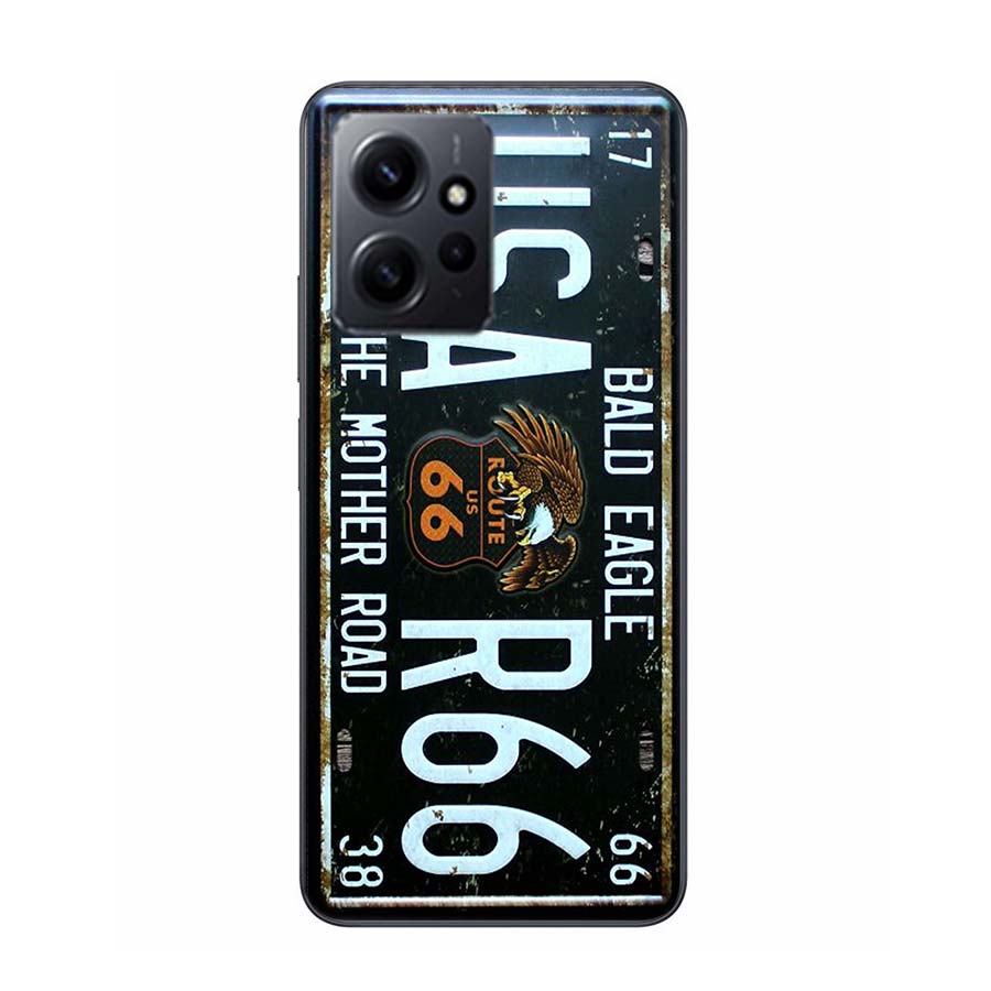 License New York Plate Number Phone Case For Redmi Note 14 15 Pro 5G 13 12 Pro Plus 11 11T 11E 11S 10 Pro 10S 9 9S Cover Cell Cl