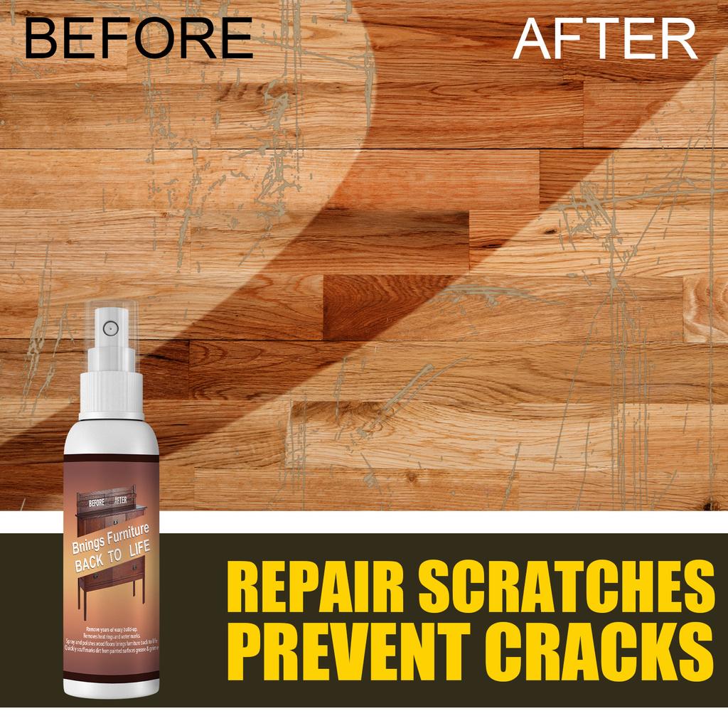 JUE-FISH Furniture Floor Repair Wax Painting Spray Scratch Repair Agent Waxing Scratch Remover Repair Paint For Wooden Furniture Scratch Repair Agent