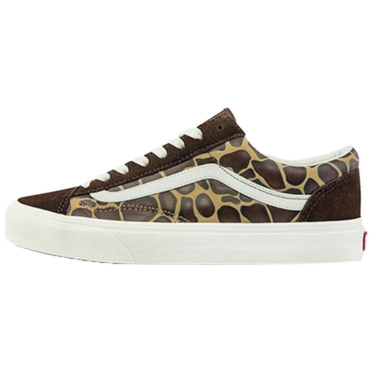 Vans Style 36 Low Top Skate Shoes Unisex Sneakers Brown Leopard-Print VN0A5AOB5DW