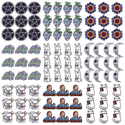 10 шт./лот, оптовая продажа, вышивка, железные нашивки для одежды, нашивки для одежды, куртки, декор, аппликация, принадлежности для шитья