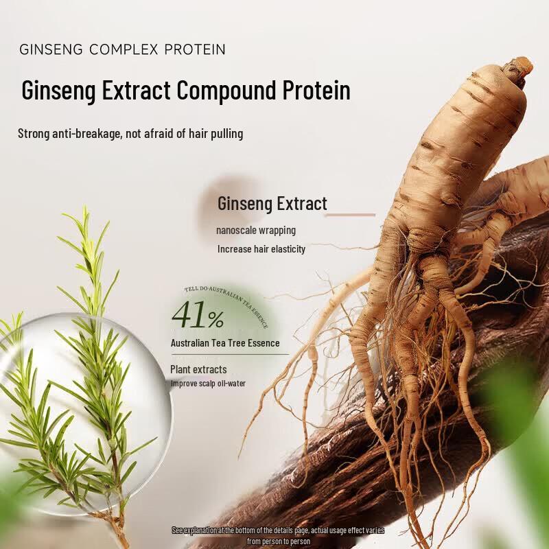 Elastic Ginseng & Tea Tree Hair Care and Fragrant Body Wash Set